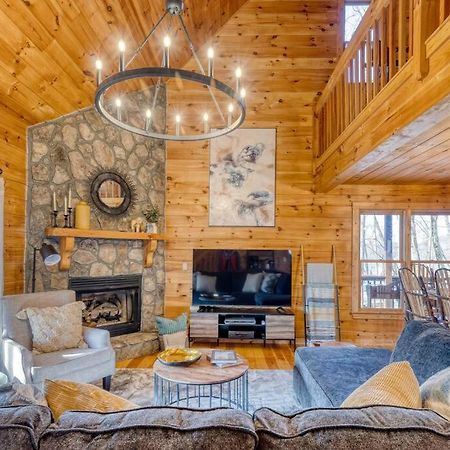 Mtn Cabin Sleeps 10 - 5 Mins To Fishing & Camping Ellijay Exteriör bild